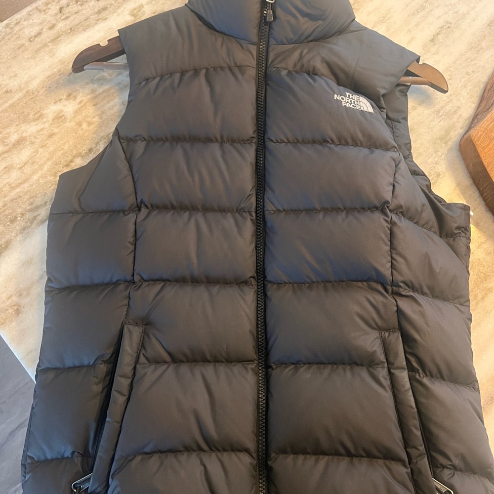 The North Face black Puffer Vest size small